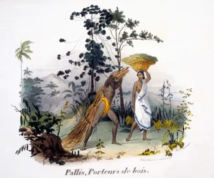 Pallis, le porteur de bois, 1827-35